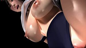 Mach dich bereit für Umemaros große Titten und Deepthroat-Fähigkeiten in diesem 3D-Cartoon-Porno