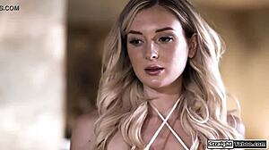 Tinejdžerka sa malim sisama se žestoko jebe u hardkor videu porno zvezde