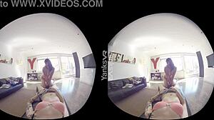 HD VR-video av to amatør-baber som fingrer og kommer