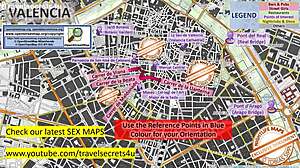 Prawdziwa hiszpańska mapa seksu z dużymi cyckami i pieprzeniem dupy