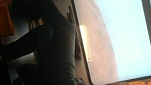 Hidden camera captures Israeli MILF's foot teasing in train