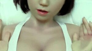 Real doll makoto kida enjoys big tits and vagina