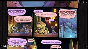 Busty hentai-karakter Pacifica fra Gravity Falls nyter en stor kuk i sitt anime-eventyr