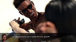Pengembaraan erotik Lisa dengan Byron di pantai dalam hentai 3D