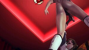 Ανεμπόδιστο Hentai 3D: Ερημίτης χειροδουλειά και τρίο με εσωτερική εκσπερμάτιση και στοματική λήψη - Ιαπωνικό και Ασιατικό πορνό βιντεοπαιχνίδι βασισμένο σε manga